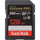 SanDisk SDXC Card Extreme Pro - 128GB, 200MB/s, V30, UHS-I, U3 for 4K Video
