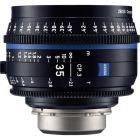 Zeiss CP.3 35mm T2.1 Compact Prime Lens (Canon EF Mount, Meters)