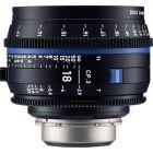 Zeiss CP.3 18mm T2.9 Compact Prime Lens (Canon EF Mount, Meters)