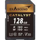 Exascend Catalyst SD Card 128GB, UHS-I / V30 / U3 / Class 10, Read:180 MB/s, Write:150 MB/s