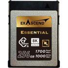 Exascend Essential CFexpress  Type B Card 256GB/ Read: 1800 MB/s, Write: 1700 MB/s