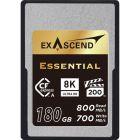 Exascend Essential CFexpress TypeA Card 180GB/ Read: 900 MB/s, Write: 850 MB/s