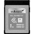 Exascend Element CFexpress  Type B Card 1TB/ Read: 1800 MB/s, Write: 1400 MB/s