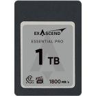 Exascend Essential Pro CFexpress TypeA  4.0 Card 1TB/ Read: 1800 MB/s, Write: 1650 MB/s  With Adapter