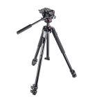 Manfrotto 190X aluminium 3-Section Tripod with XPRO Fluid Head (MK190X3-2W)