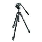 Manfrotto 290 Xtra Alu 3-Section Tripod Kit with 128RC Fluid Head (MK290XTA3-2W)