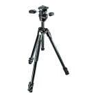 Manfrotto 290 Xtra Aluminium 3-Section Tripod with Head (MK290XTA3-3W)