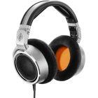 Neumann Open-back studio headphone, silver with black and orange trim