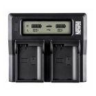 Newell DC-LCD two-channel charger for NP-FZ100 batteries