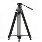 Provision Professional DV3 Aluminium Video Tripod Kit with Fluid Head and Bag