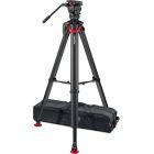 Sachtler aktiv8T flowtech75 MS Tripod System - Touch&Go and mid-level spreader