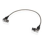 SHAPE SKINNY 90-DEGREE BNC CABLE 12 INCHES BLACK