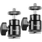 SmallRig 1/4" Camera Hot Shoe Mount with Additional 1/4" Screw (2pcs Pack)