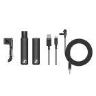 Sennheiser Portable lavalier set with ME2-II clip-on lapel mic, XSW-D 3.5mm (1/8") TX, XSW-D 3.5mm (1/8'') RX