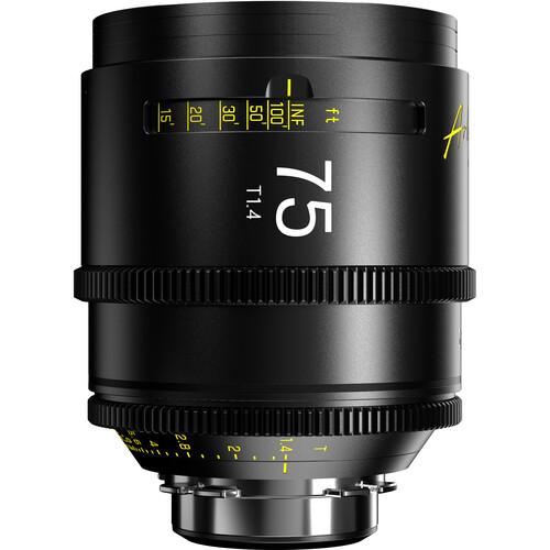 DZOFilm ARLES 75mm T1.4 FF/VV Prime Cine Lens (PL, Meter)