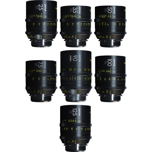 DZOFilm VESPID 7-Lens Kit B (PL Mount) 25, 35, 50, 75, 100, 125 and 90mm Macro