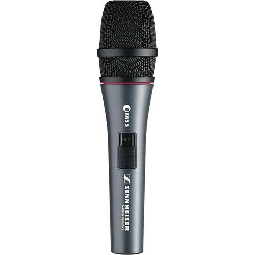 Sennheiser e 865-S Handheld Supercardioid Condenser Microphone.