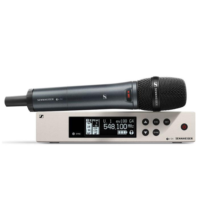 Sennheiser EW 100-835 G4-S Wireless Handheld Microphone System with rack mount RX