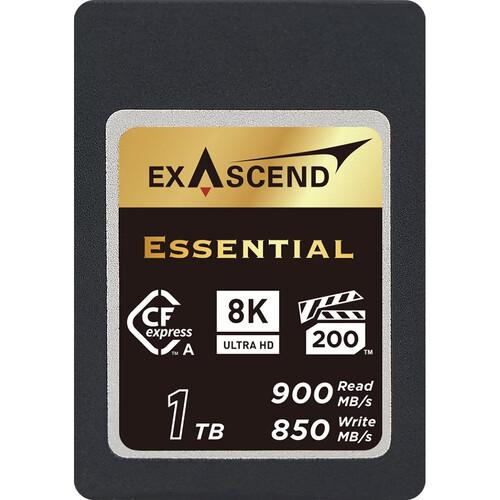 Exascend Essential CFexpress TypeA Card 1TB/ Read: 900 MB/s, Write: 850 MB/s