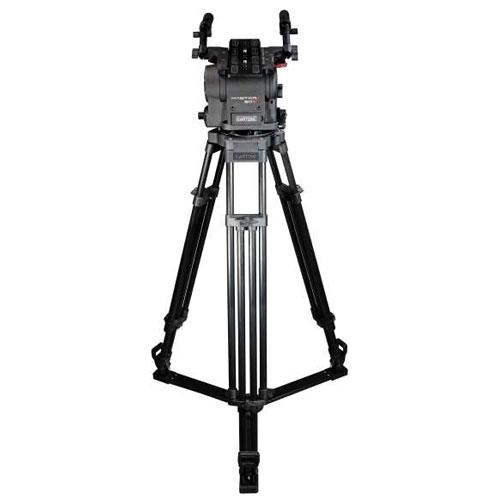 Cartoni Master 30 Head, 2 Stage Alminum Tripod With Ground Spreader with 150MM
