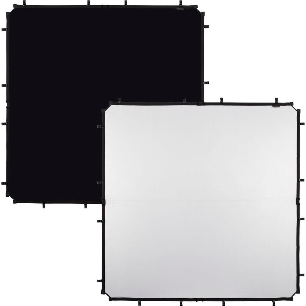 Manfrotto SkyRapid Fabric 1.5x1.5m Black/White Fabric (5 x 5')