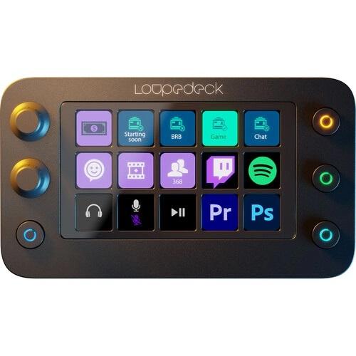Loupedeck Live S Portable Streaming Control Console