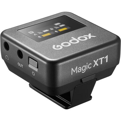 Godox Magic XT1 2.4GHz Wireless dual Microphone System with Type-C Adapter