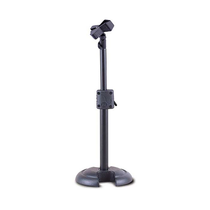 Hercules Stands MS100B H-Base Microphone Stand with EZ Mic Clip