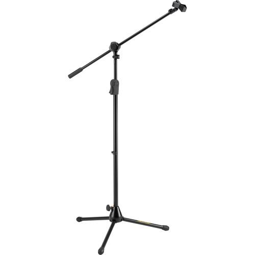 HERCULES Stands EZ Grip Tripod Microphone Stand with 2-in-1 Boom
