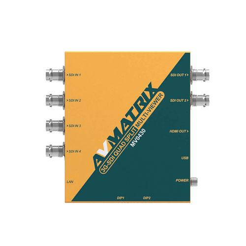 AVMatrix 4 Channel 3G-SDI Multiviewer