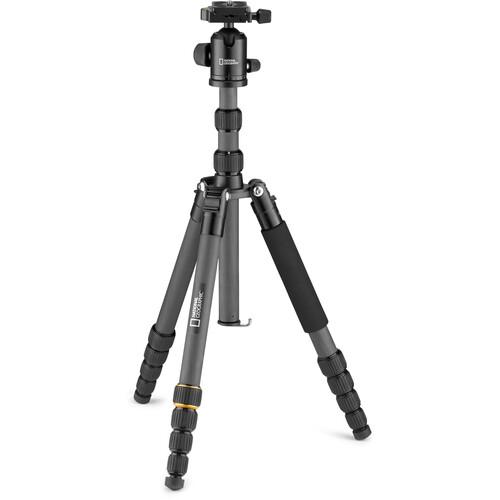 National Geographic Carbon Fiber Travel Tripod with Ball Head