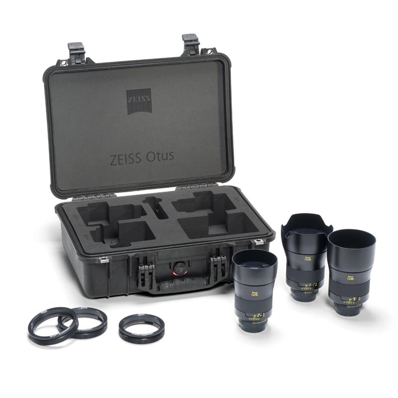 ZEISS Otus ZF.2 Bundle with 28mm, 55mm, and 85mm Lenses for Nikon F