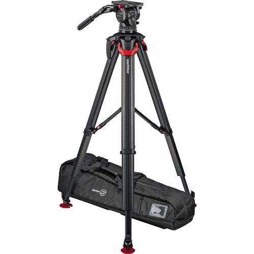 Sachtler System aktiv14T & flowtech 100 with Mid-Level Spreader