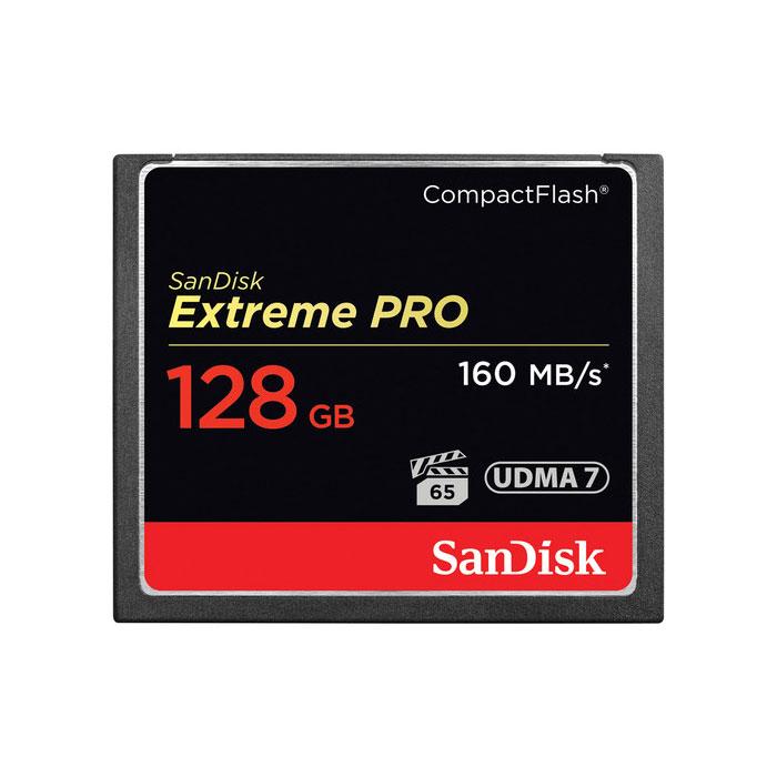 SanDisk 128GB Extreme Pro CompactFlash Memory Card (160MB/s)