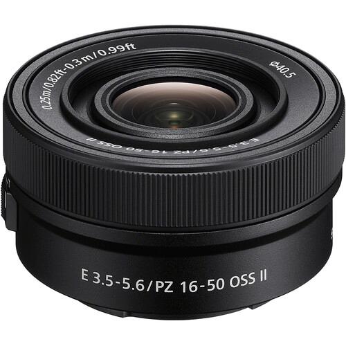 Sony E PZ 16-50mm f/3.5-5.6 OSS II Lens (Sony E, Black)