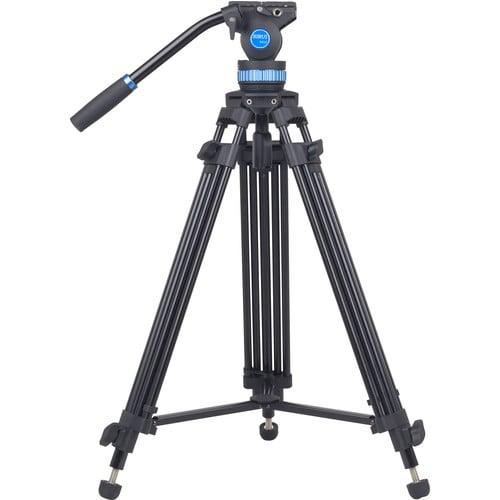 Sirui SH15 Aluminum Video Tripod with Fluid Head