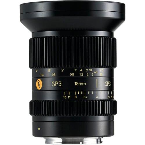 Cooke SP3 18mm T2.4 Full-Frame Prime Lens (E Mount, Meter & Feet)