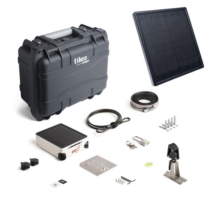 ENLAPS Tikee 4 Camera Pack with External Solar Panel