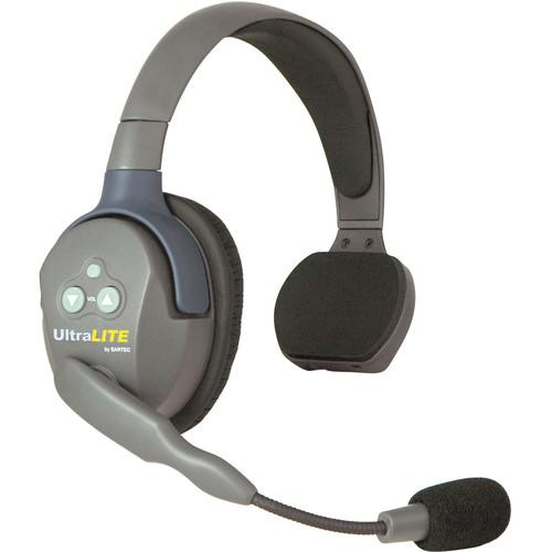 Eartec UltraLITE Single-Ear Master Headset with Rechargeable Lithium Battery