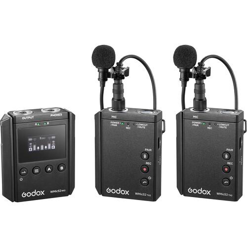 Godox UHF Dual compact Wireless Microphone System