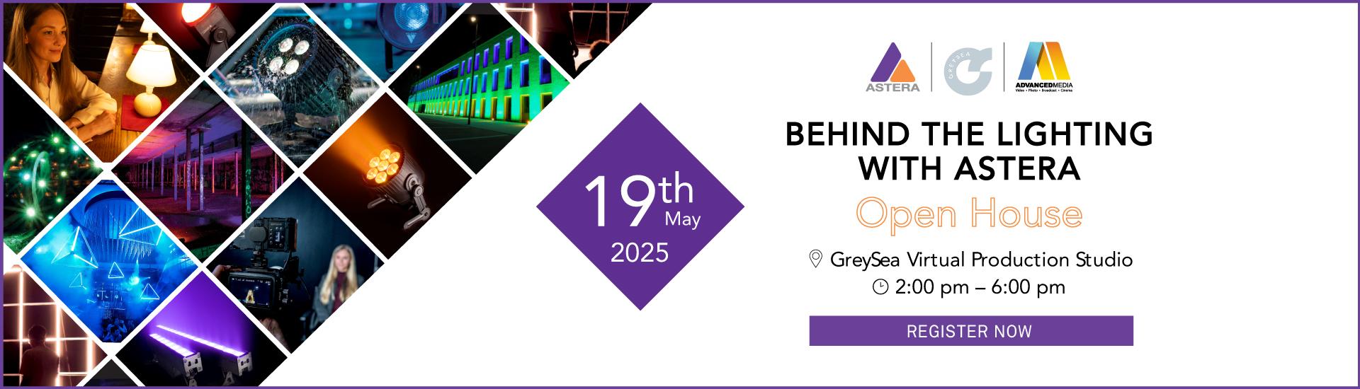 “Behind the Lighting with Astera” Open House